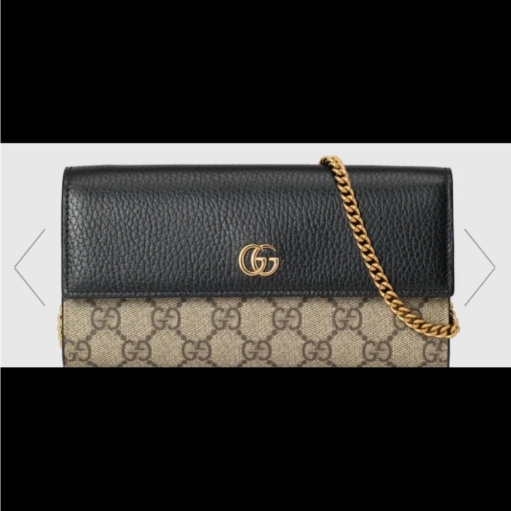 Authentic Gucci Ophidia chain wallet purse